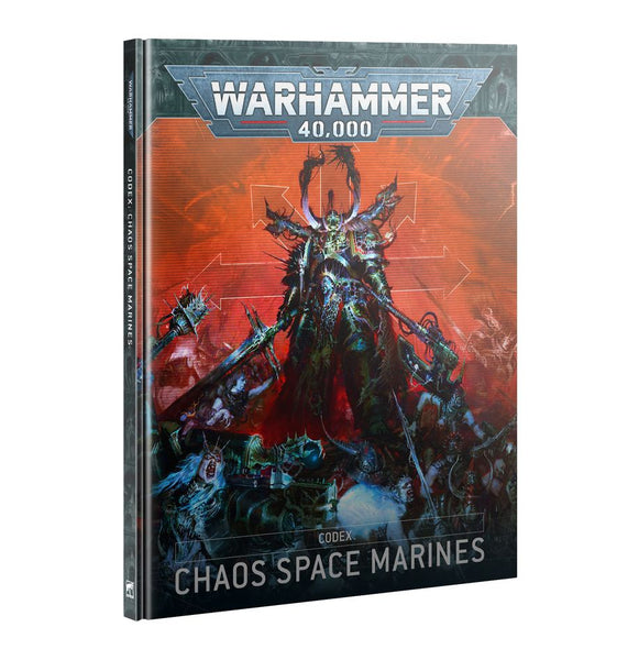 Warhammer 40k CODEX CHAOS SPACE MARINES (10th edition, english)