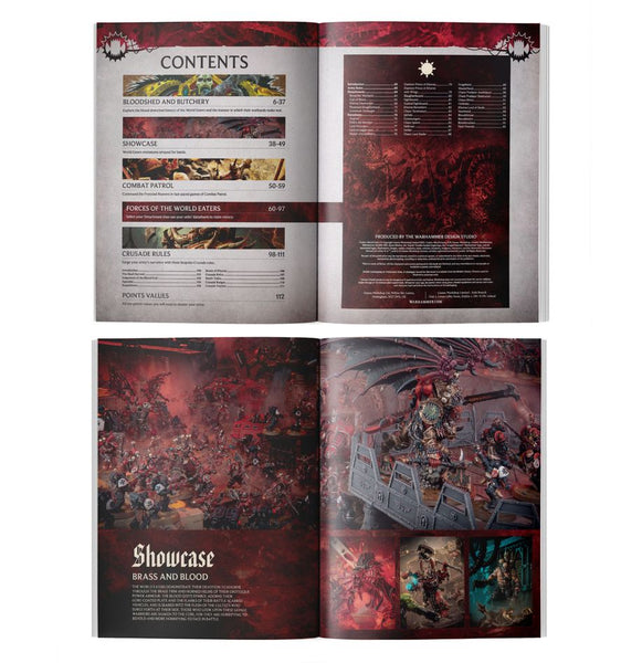 Warhammer 40k CODEX WORLD EATERS (10th edition, english)