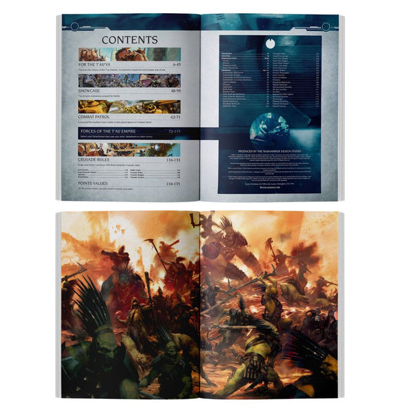 Warhammer 40k CODEX T'AU (10th edition, english)