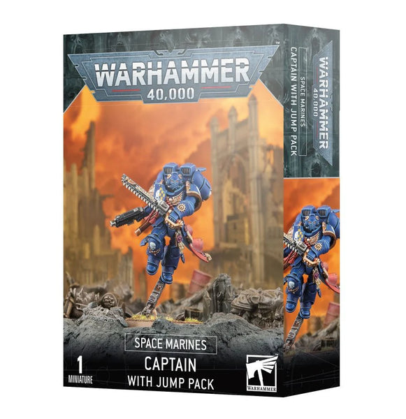 Warhammer 40k CAPTAIN with JUMP PACK
