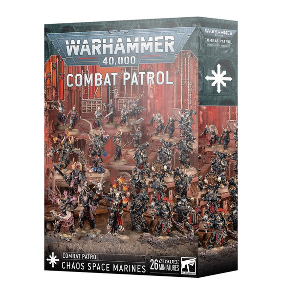 Warhammer 40k COMBAT PATROL - CHAOS SPACE MARINES