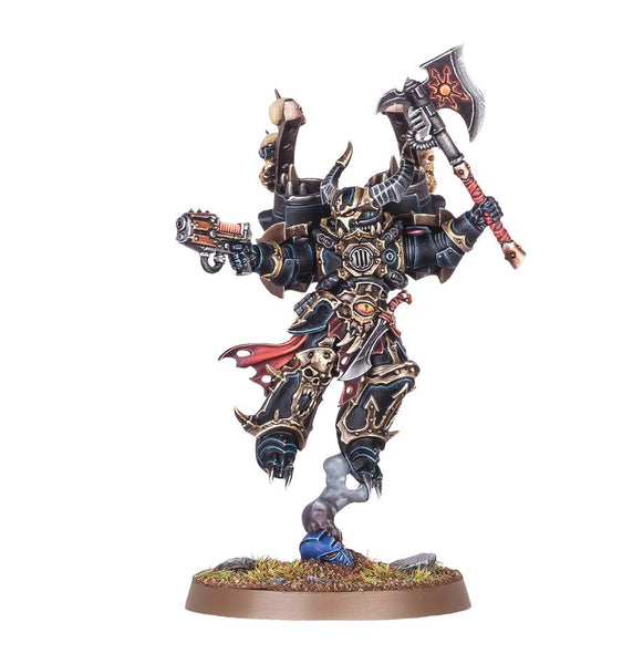 Warhammer 40k CHAOS LORD with JUMP PACK