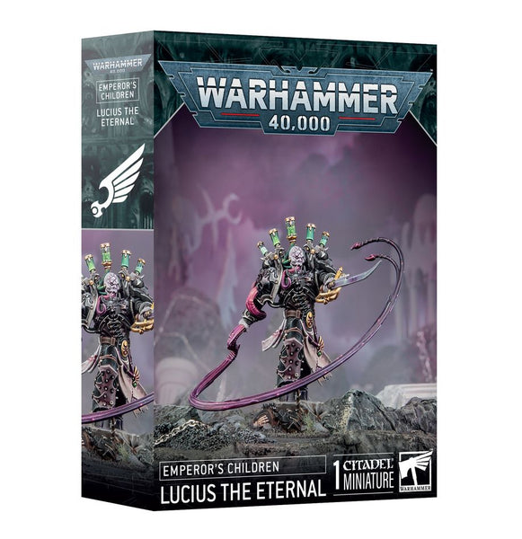 40k; Emperor's Children : LUCIUS THE ETERNAL