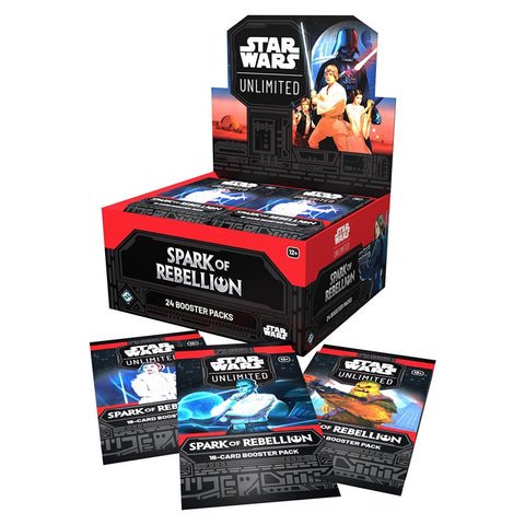 STAR WARS UNLIMITED - booster box (24 packs) SPARK OF REBELLION