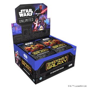 STAR WARS UNLIMITED - booster box (24 packs) SHADOWS of the GALAXY --JULY 2024