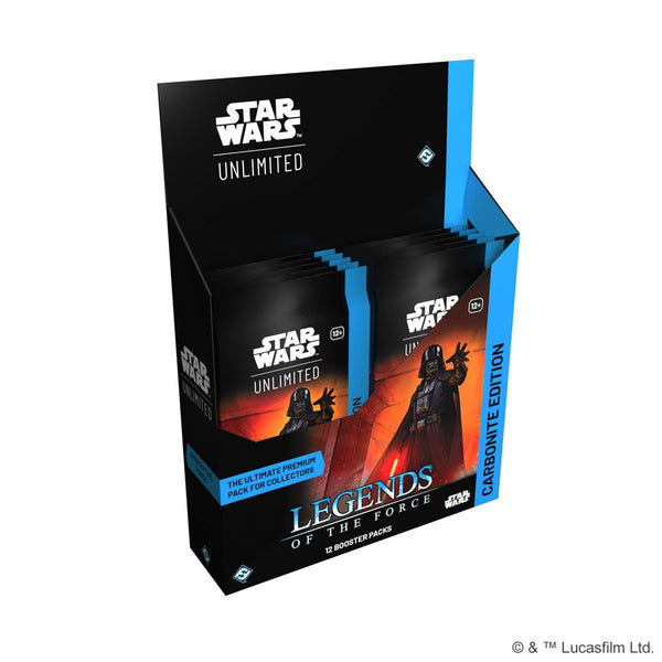STAR WARS UNLIMITED - carbonite booster box LEGENDS OF THE FORCE