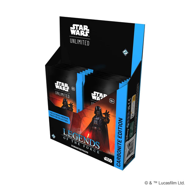 STAR WARS UNLIMITED - carbonite booster box LEGENDS OF THE FORCE