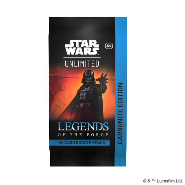 STAR WARS UNLIMITED - carbonite booster box LEGENDS OF THE FORCE