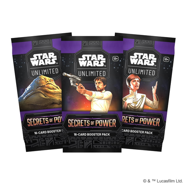 STAR WARS UNLIMITED - booster box SECRETS OF POWER (October 2025)
