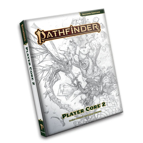 PATHFINDER 2E REMASTER PLAYER CORE 2 SKETCH COVER EDITION (August 2024)