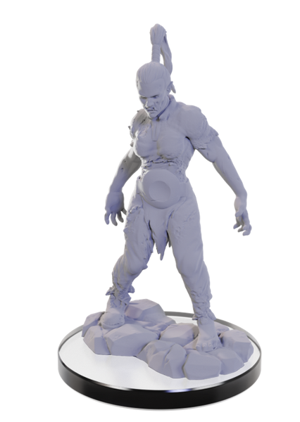 PATHFINDER UNPAINTED MINIS WV22 ZOMBIE/CHAMPION