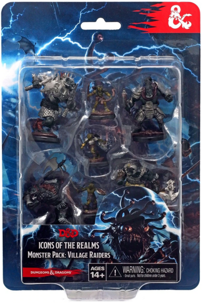 DND ICONS: MONSTER PACK VILLAGE RAIDERS