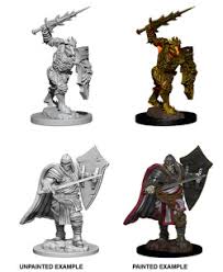 DND UNPAINTED MINIS WV6 DEATH KNIGHT/HELMED HORROR