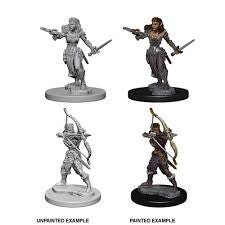 DND UNPAINTED MINIS WV1 ELF FEMALE RANGER