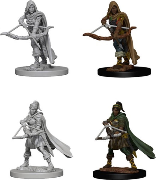 DND UNPAINTED MINIS WV1 FEMALE HUMAN RANGER