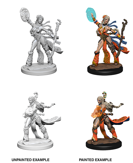 PF UNPAINTED MINIS WV1 FEMALE HUMAN SORCERER