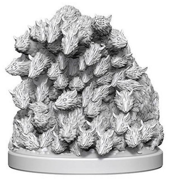 WIZKIDS UNPAINTED MINIS WV4 SWARM OF RATS