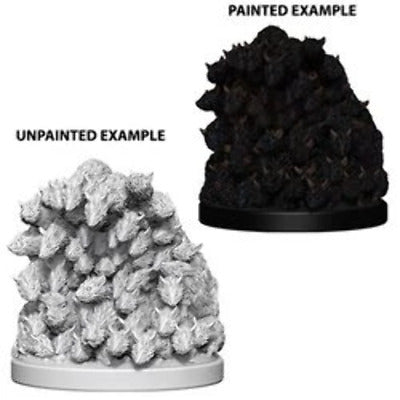 WIZKIDS UNPAINTED MINIS WV4 SWARM OF RATS