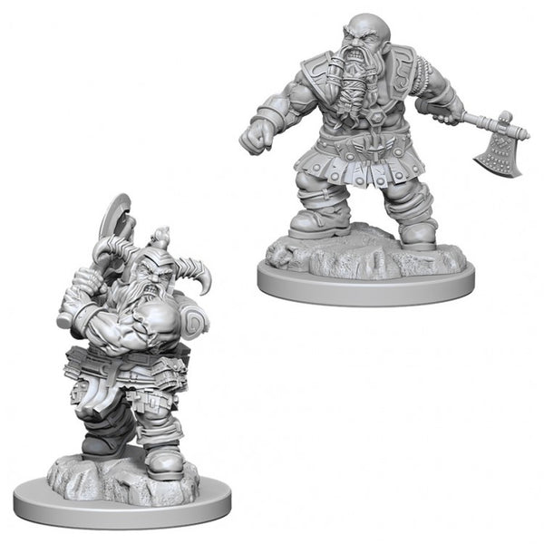 DND UNPAINTED MINIS WV6 MALE DWARF BARBARIAN