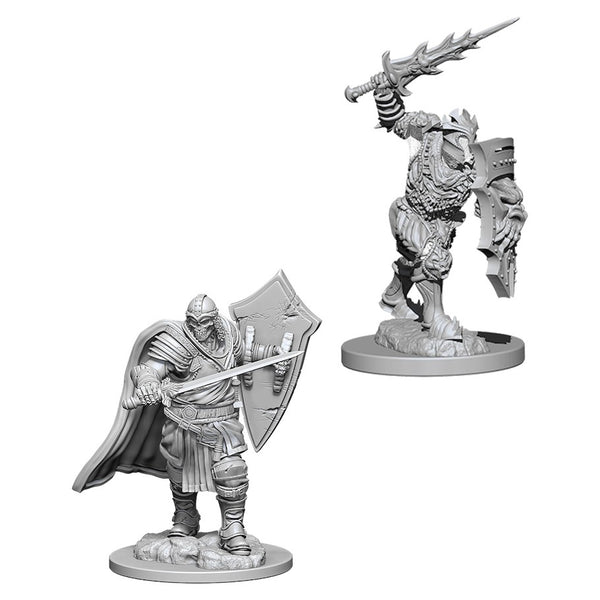 DND UNPAINTED MINIS WV6 DEATH KNIGHT/HELMED HORROR