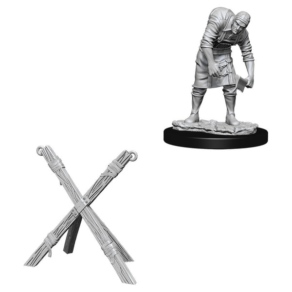 WIZKIDS UNPAINTED MINIS WV6 ASSISTANT/TORTURE