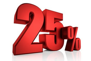 25% de rabais ~ LIQUIDATION ~ 25% off