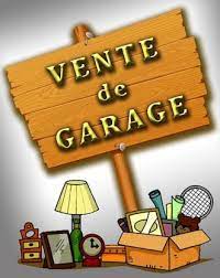 VENTE de GARAGE / GARAGE SALE