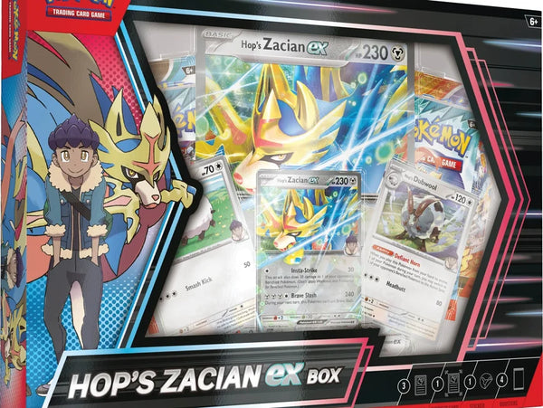 POKEMON HOP’S ZACIAN EX BOX (2025-03-28)