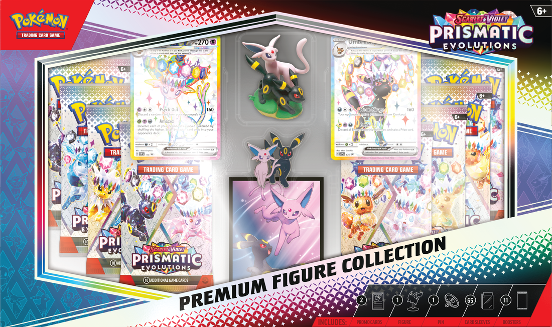 POKEMON SCARLET AND VIOLET PRISMATIC EVOLUTIONS PREMIUM FIGURE COLLECTION (2025-09-26)
