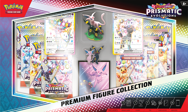 POKEMON SCARLET AND VIOLET PRISMATIC EVOLUTIONS PREMIUM FIGURE COLLECTION (2025-09-26)