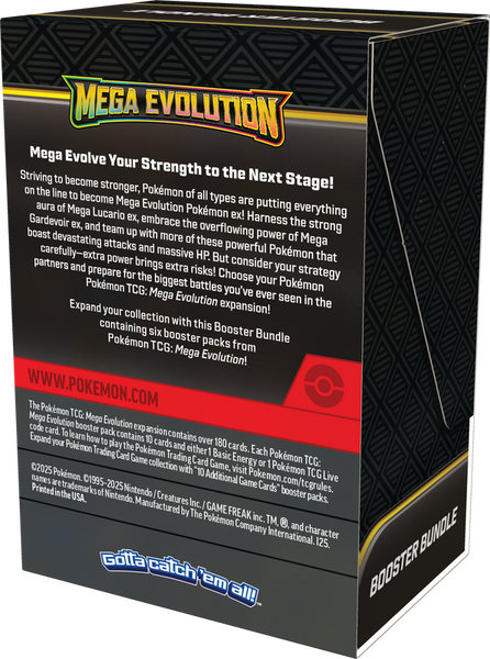 POKEMON ME01 MEGA EVOLUTION BOOSTER BUNDLE }2025-09-26
