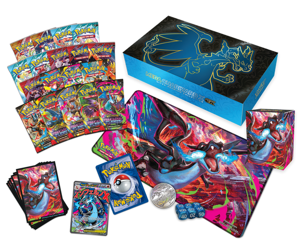 POKEMON CHARIZARD X EX ULTRA-PREMIUM COLLECTION } 2025-11-14