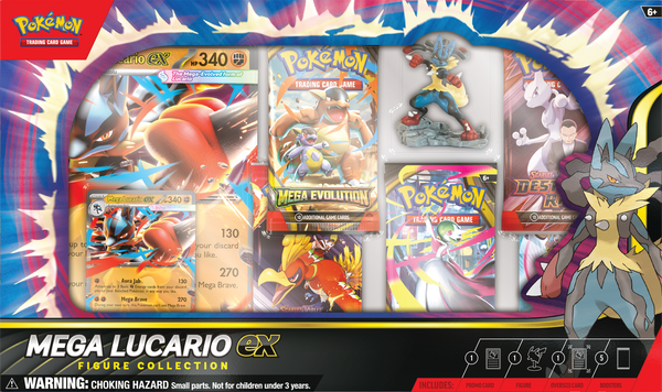 POKEMON MEGA LUCARIO EX FIGURE COLLECTION (2025-11-07)