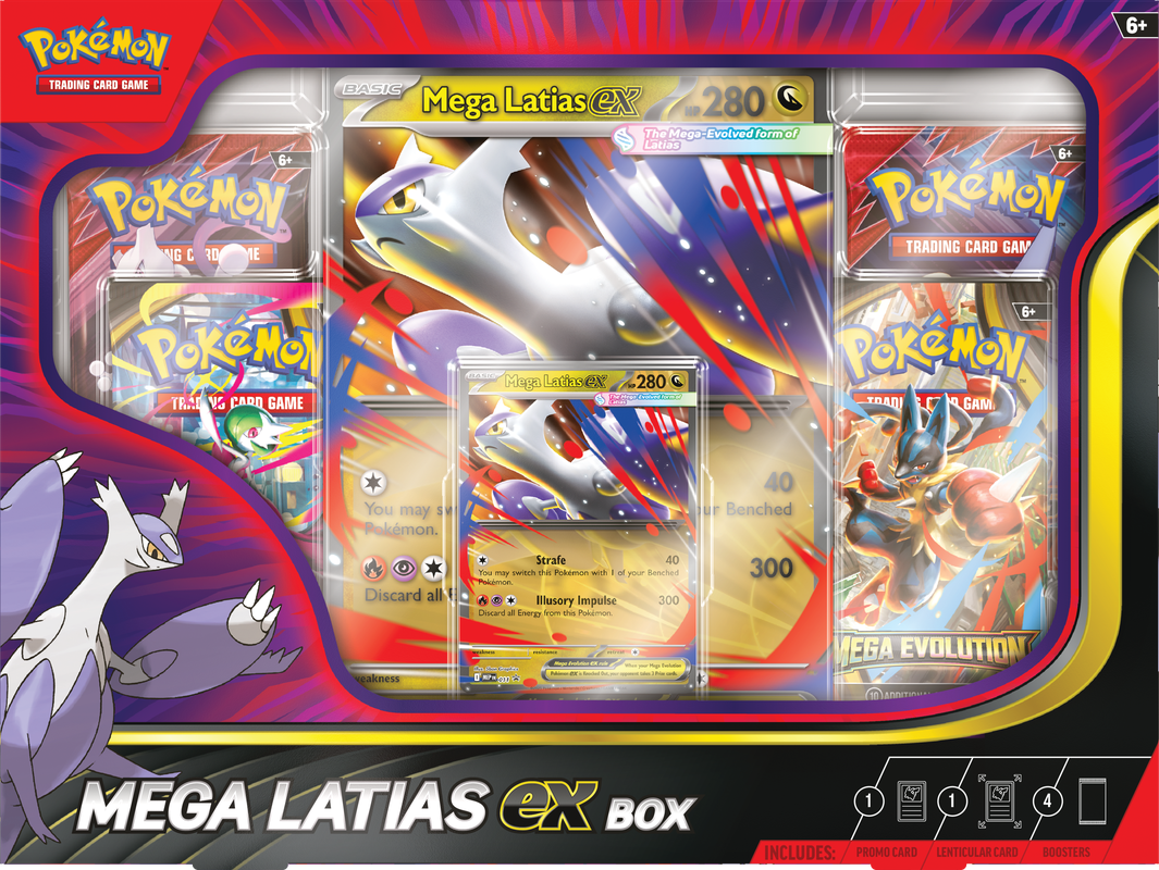POKEMON MEGA LATIAS EX BOX (2025-10-10)