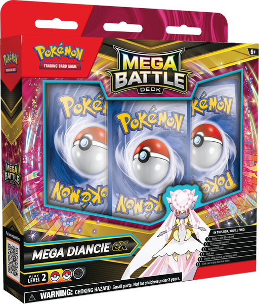 POKEMON MEGA BATTLE DECKS GENGAR EX/ DIANCIE EX (2025-10-24)