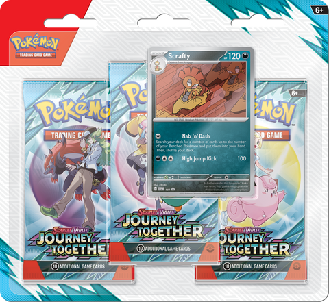 POKEMON SV9 JOURNEY TOGETHER 3PK BLISTER (2025-03-24)