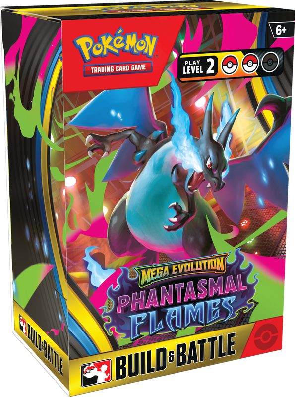 POKEMON ME02 PHANTASMAL FLAMES ELITE BUILD and BATTLE }2025-11-28