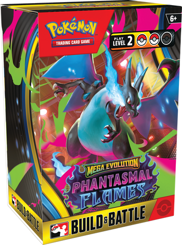 POKEMON ME02 PHANTASMAL FLAMES ELITE BUILD and BATTLE }2025-11-28