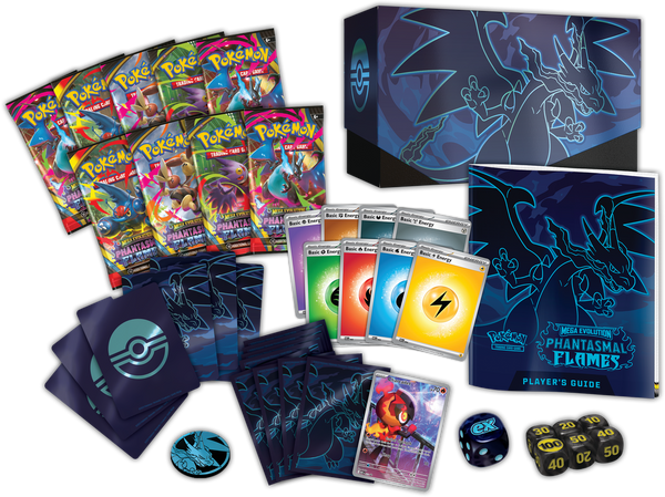 POKEMON ME02 PHANTASMAL FLAMES ELITE TRAINER BOX }2025-11-14