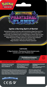 POKEMON ME02 PHANTASMAL FLAMES CHECKLANE BLISTER (1) }2025-11-14