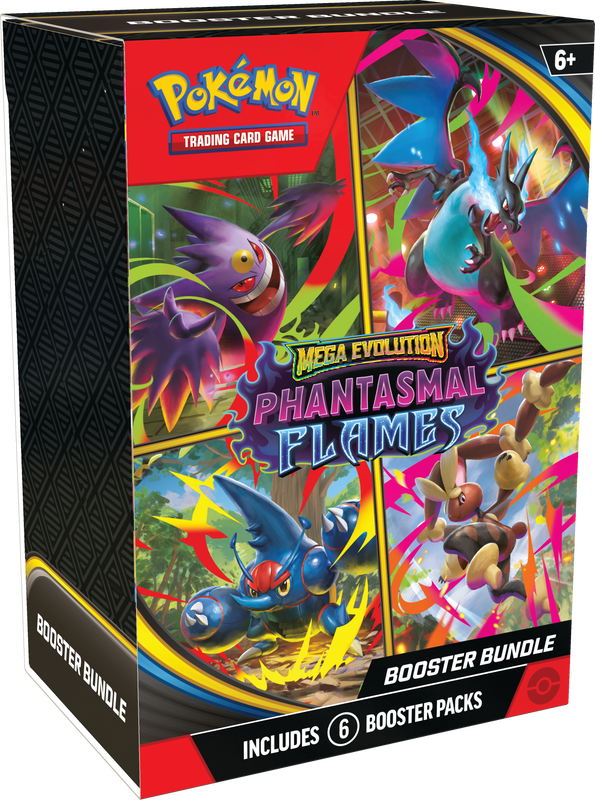 POKEMON ME02 PHANTASMAL FLAMES BOOSTER BUNDLE }2025-11-14