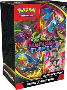 POKEMON ME02 PHANTASMAL FLAMES BOOSTER BUNDLE }2025-11-14