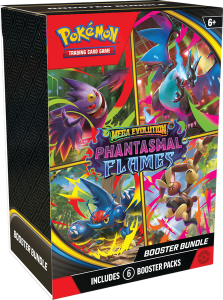 POKEMON ME02 PHANTASMAL FLAMES BOOSTER BUNDLE }2025-11-14