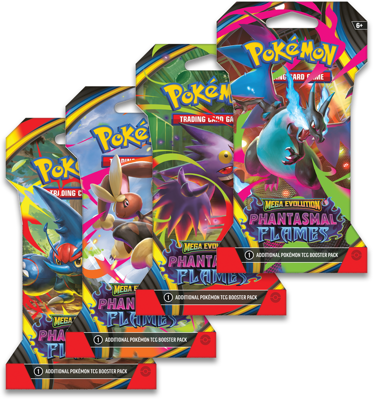 POKEMON ME02 PHANTASMAL FLAMES BOOSTER PACK }2025-11-14