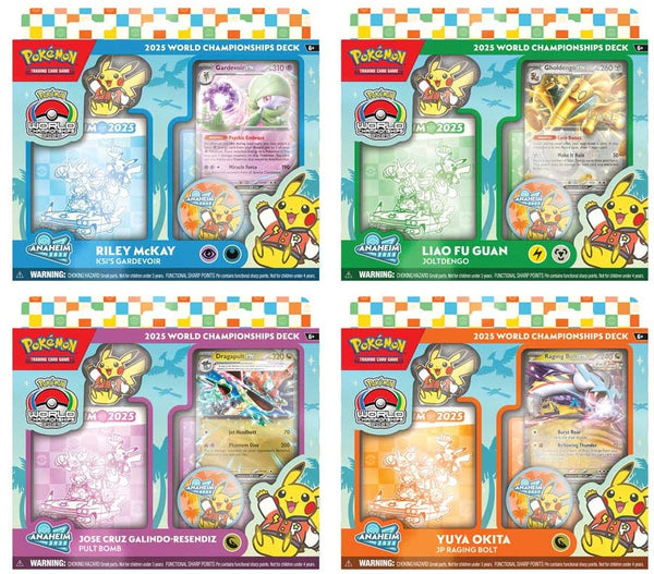 POKEMON WORLD CHAMPIONSHIPS DECK 2025/2026 RANDOM