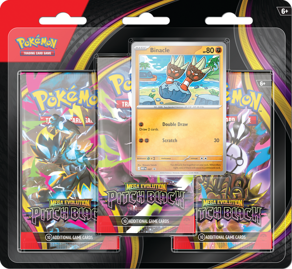 POKEMON ME05 PITCH BLACK 3PK BLISTER (2026-07-17)