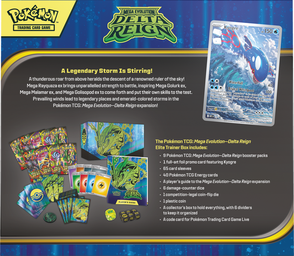 POKEMON ME06 DELTA REIGN ELITE TRAINER BOX (2026-11-06)