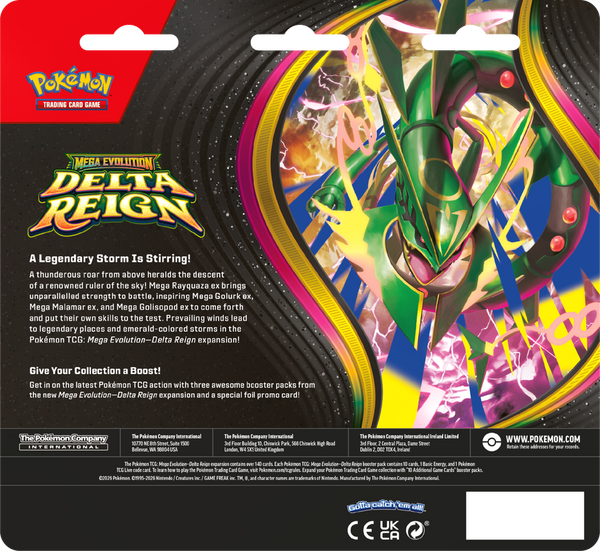 POKEMON ME06 DELTA REIGN 3pk BLISTER (2026-11-06)