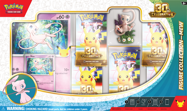 POKEMON 30TH CELEBRATION MEW / MEWTWO FIGURE COLLECTION (2026-11-06) --1 at random