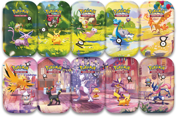 POKEMON 30TH CELEBRATION MINI TIN 10CT DISPLAY (2026-10-02)